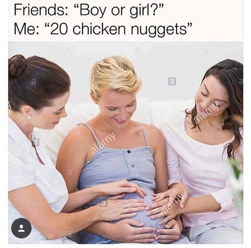Chicken nugget meme 20 nuggets