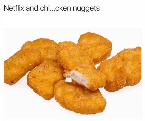 Chicken nugget meme netflix